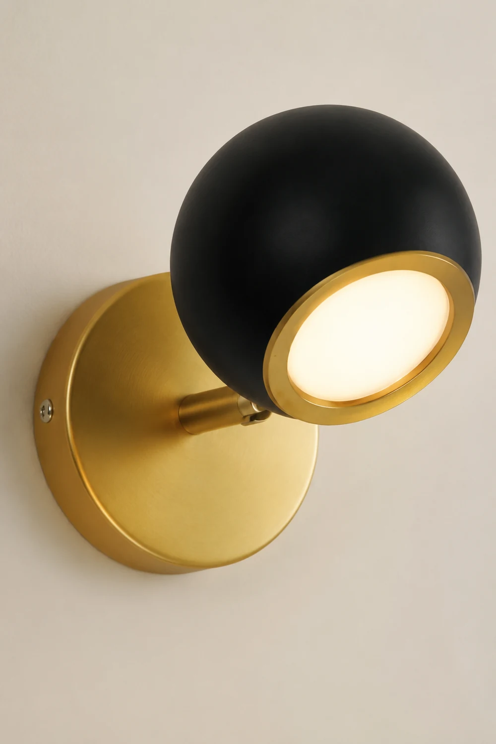 Leigh Globe Spiegel Front Vanity Wandleuchte, 1/2/3-flammig, 2 Farben - Lumpaz
