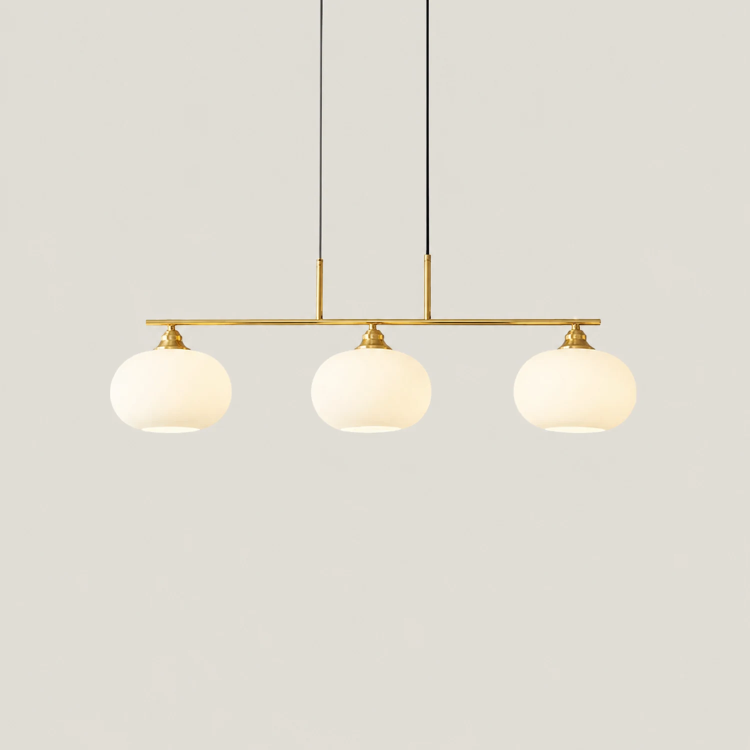 Hailie Pendelleuchte, 2 Farben, 3/4-flammig,100CM/135CM Lang - Lumpaz