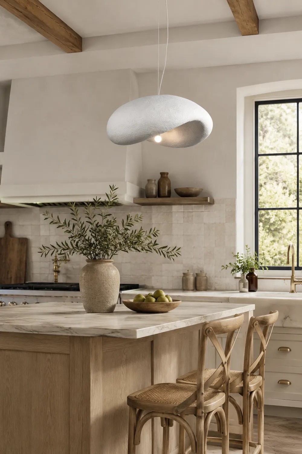 Byers Wolken Pendelleuchte, ∅40/60/80CM - Lumpaz