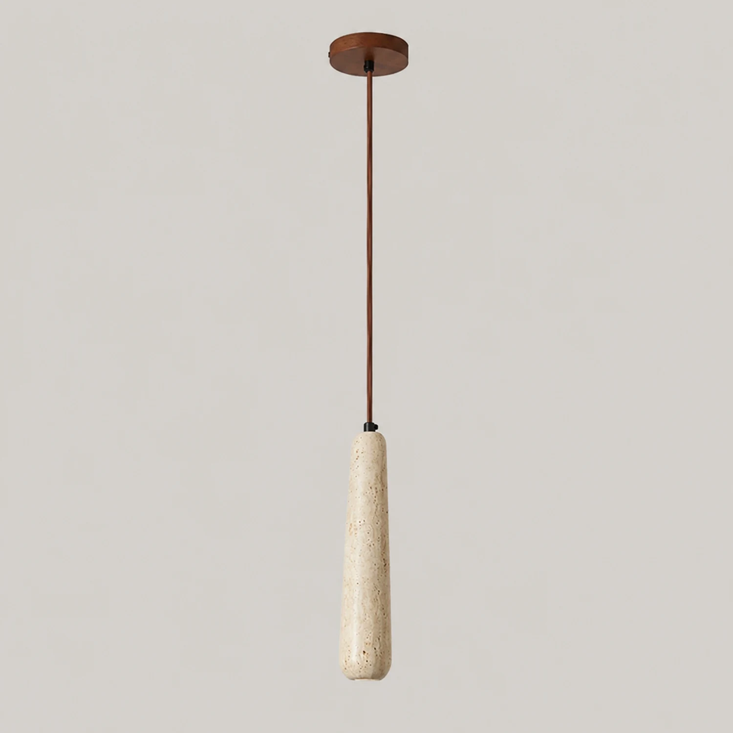 Ozawa Pendelleuchte, Cluster, Holz & Stein, 1/2/3-flammig - Lumpaz