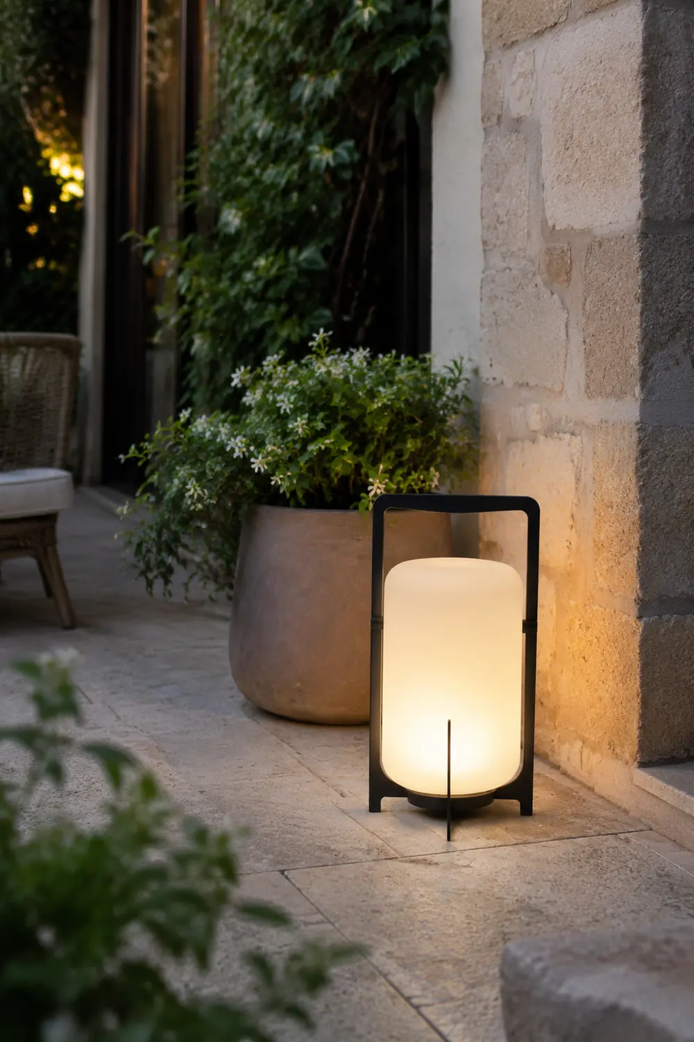 Pena Außenstehlampe Zylinder, Solar, 26/39/54CM Lang - Lumpaz