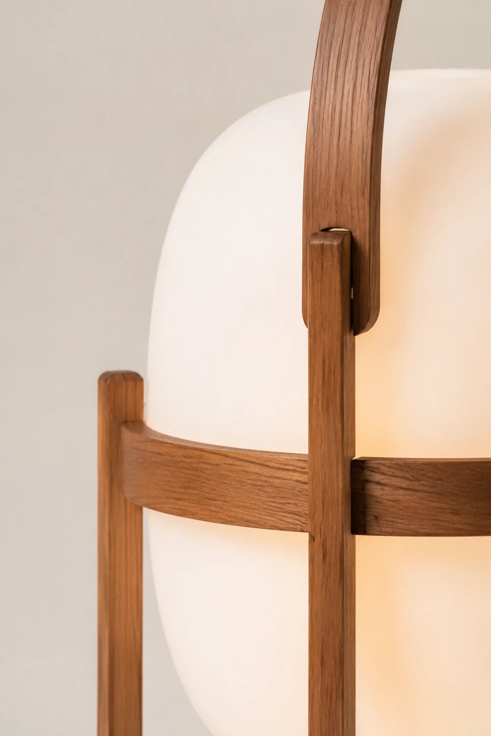 Ozawa Stehleuchte, Holz, 52CM Lang - Lumpaz