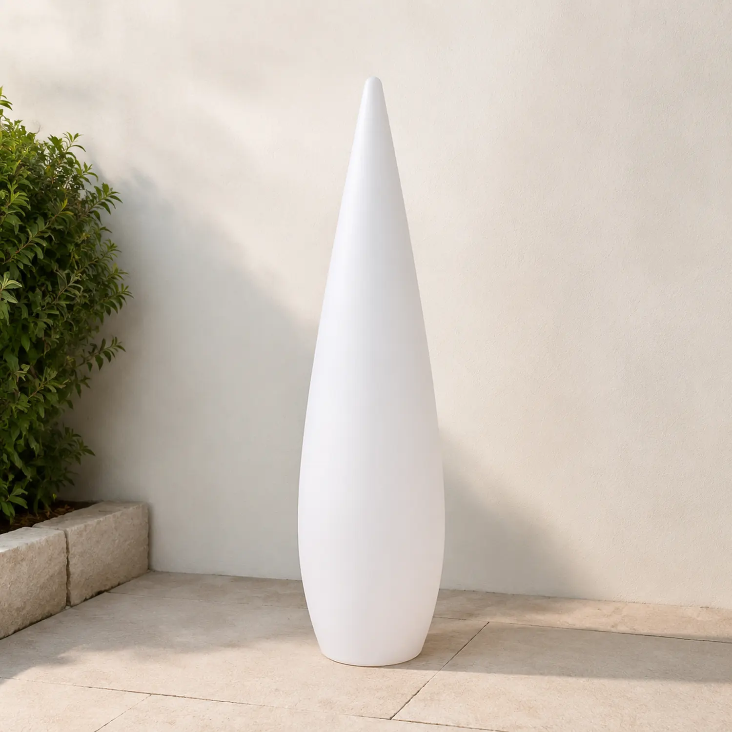 Pena Außen-Wegeleuchte Wassertropfen Wiederaufladbar, ∅24/35/45CM - Lumpaz