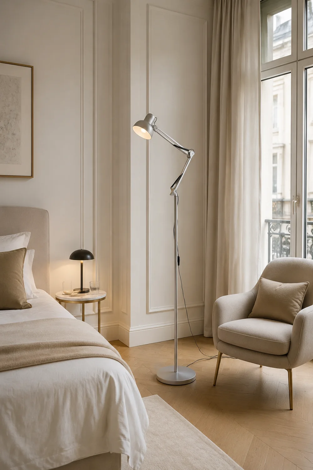 Morandi Stehlampe, Metall, 5 Farben, 185CM Lang - Lumpaz
