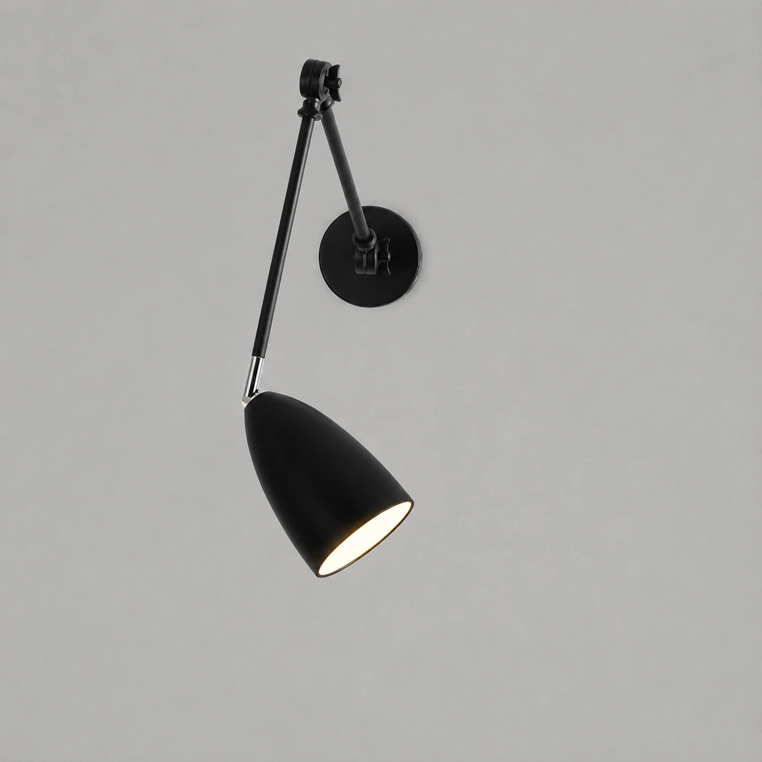 Brady Verstellbare Wandleuchte, Metall, 3 Farben - Lumpaz
