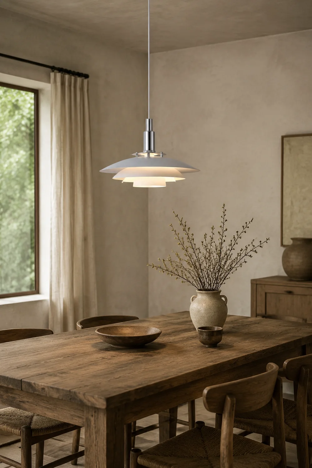 Morandi Pendelleuchte, 2 Farben, ∅38CM - Lumpaz
