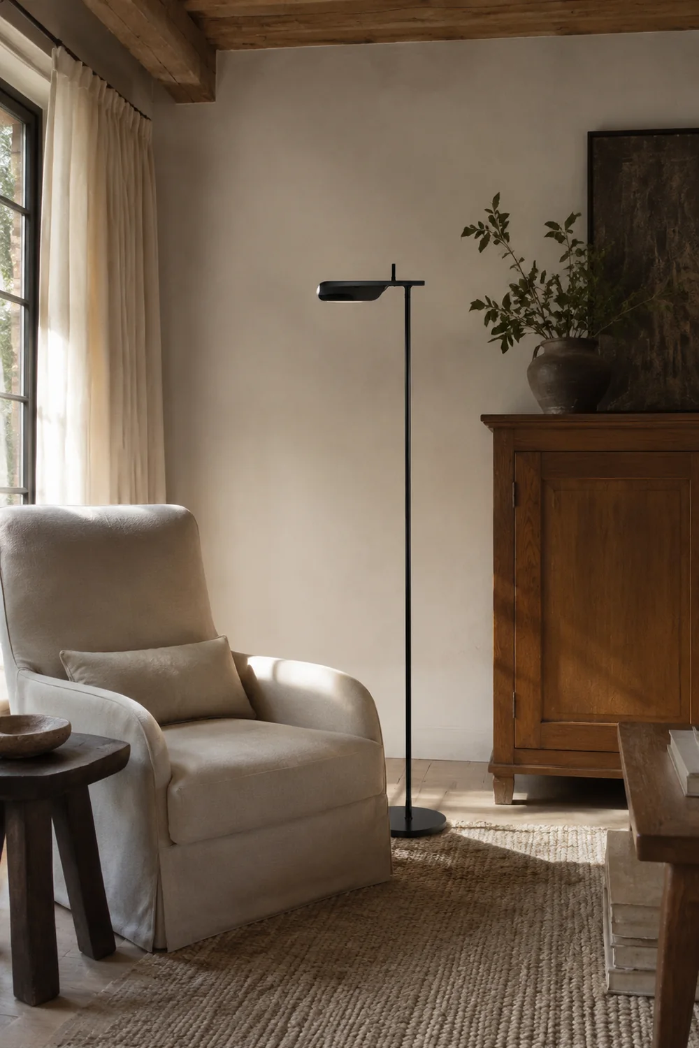 Edge Minimalistische Rechtwinklige Stehlampe, 150CM Lang - Lumpaz