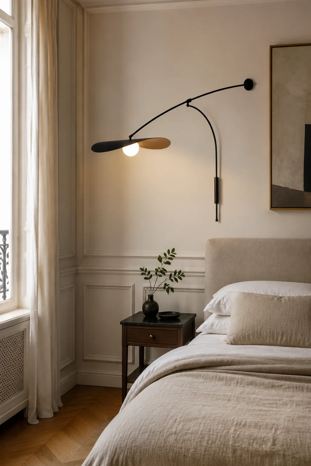 Carins Bogen-Wandleuchte, 130CM Lang - Lumpaz