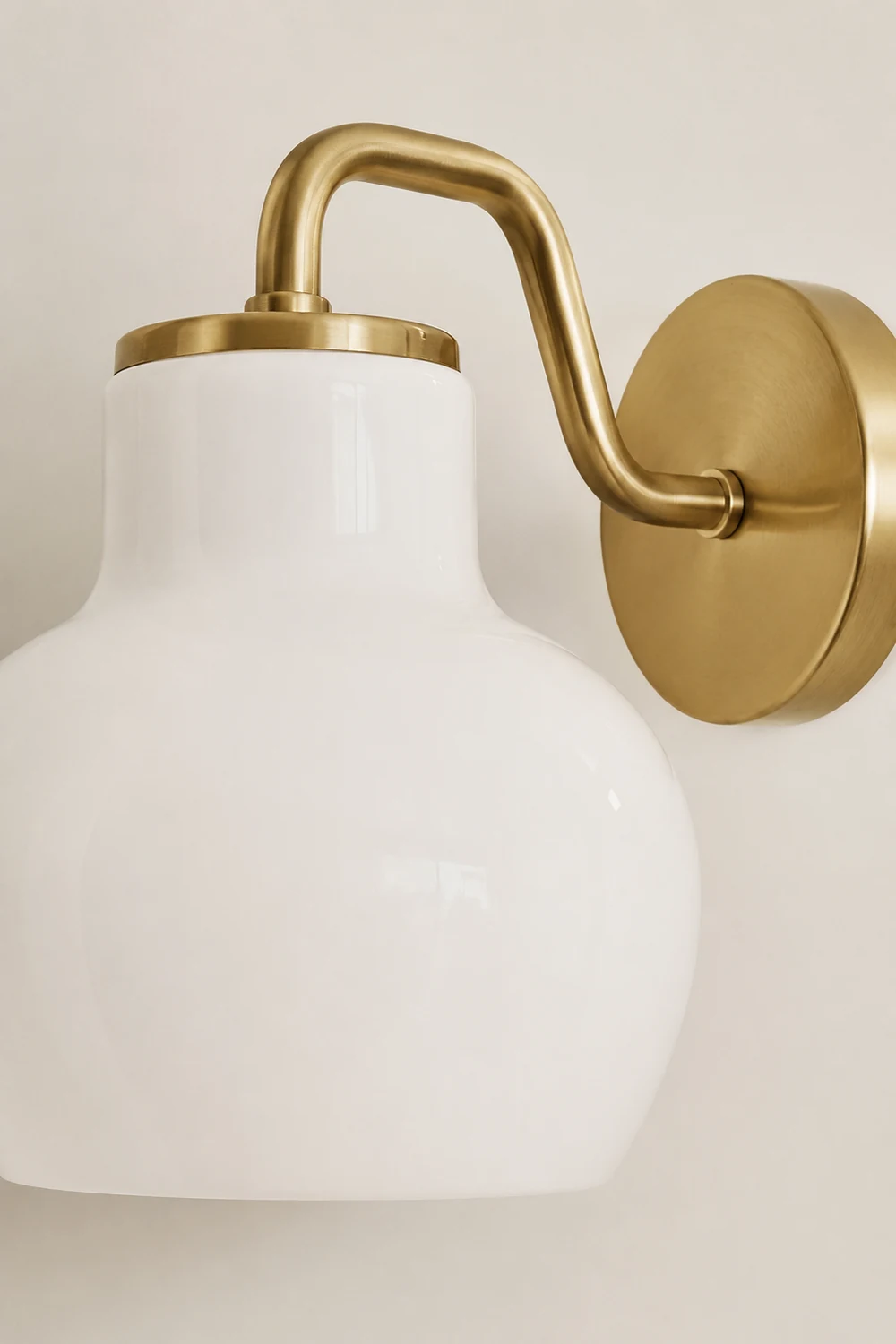 Hailie Kuppel Spiegelfront Waschtisch-Wandleuchte, 1/2-flammig, ∅28/43CM - Lumpaz