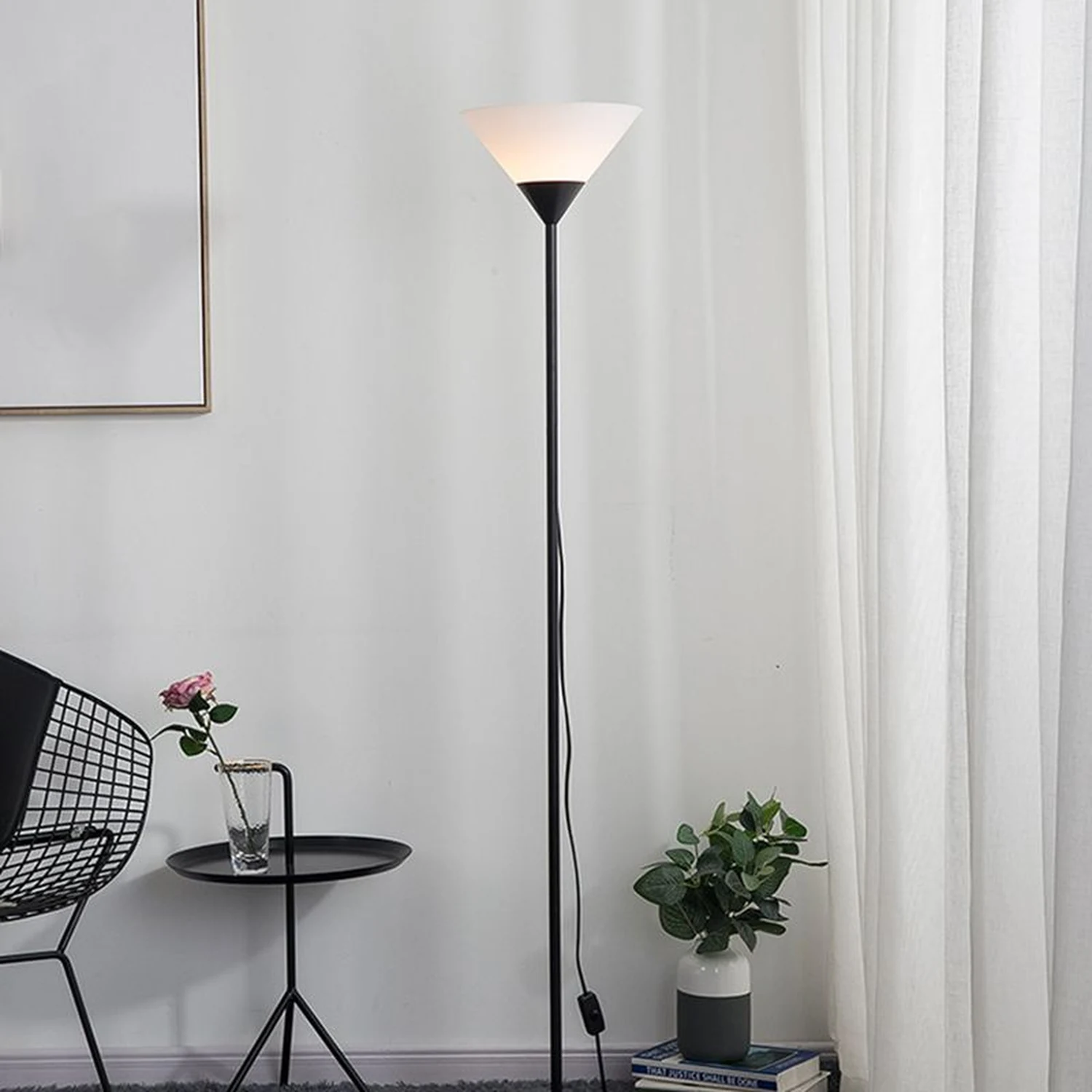 Morandi Stehlampe, Metall, 5 Farben, 130CM Lang - Lumpaz