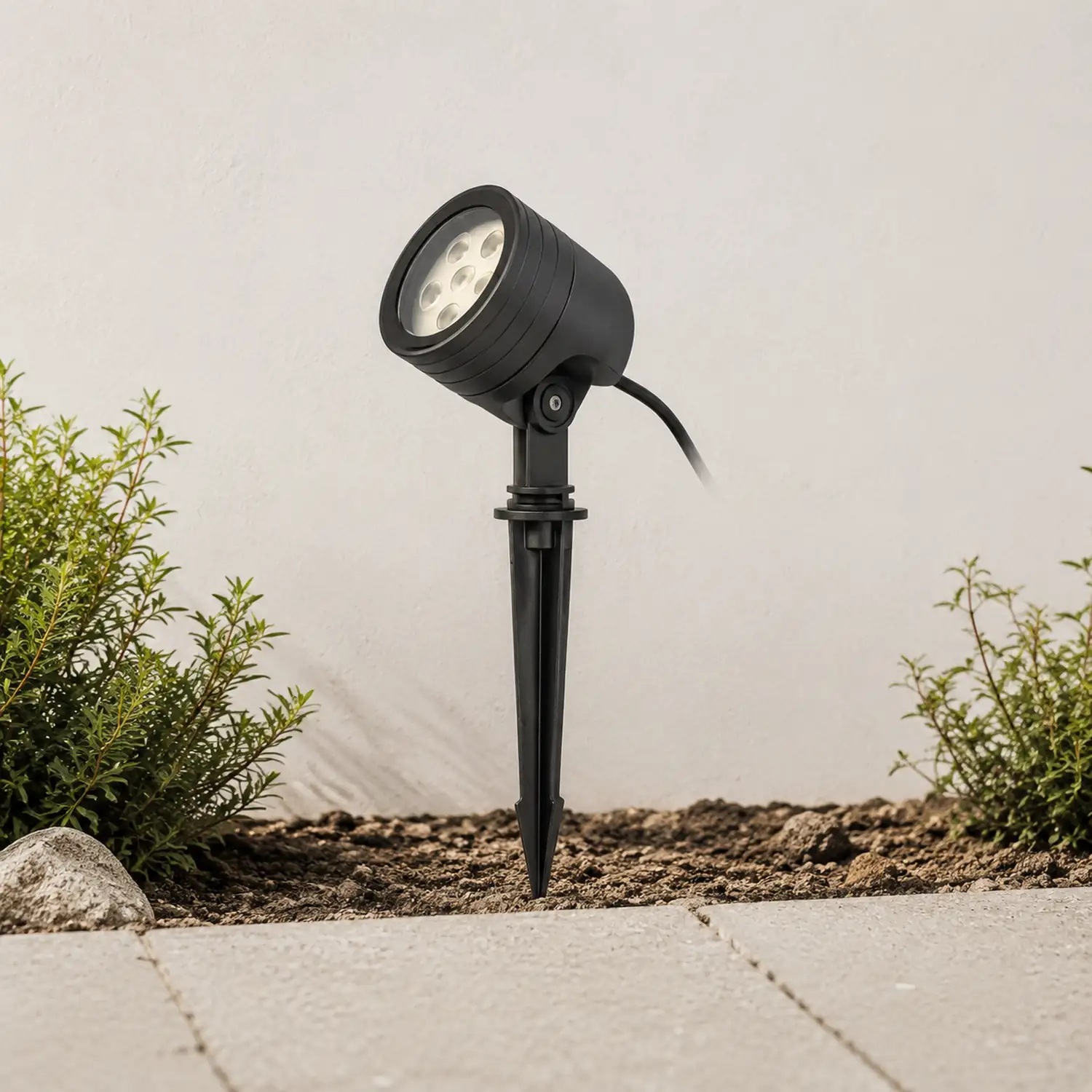 Orr Außen-Gartenstrahler Solar, 4 Stile - Lumpaz