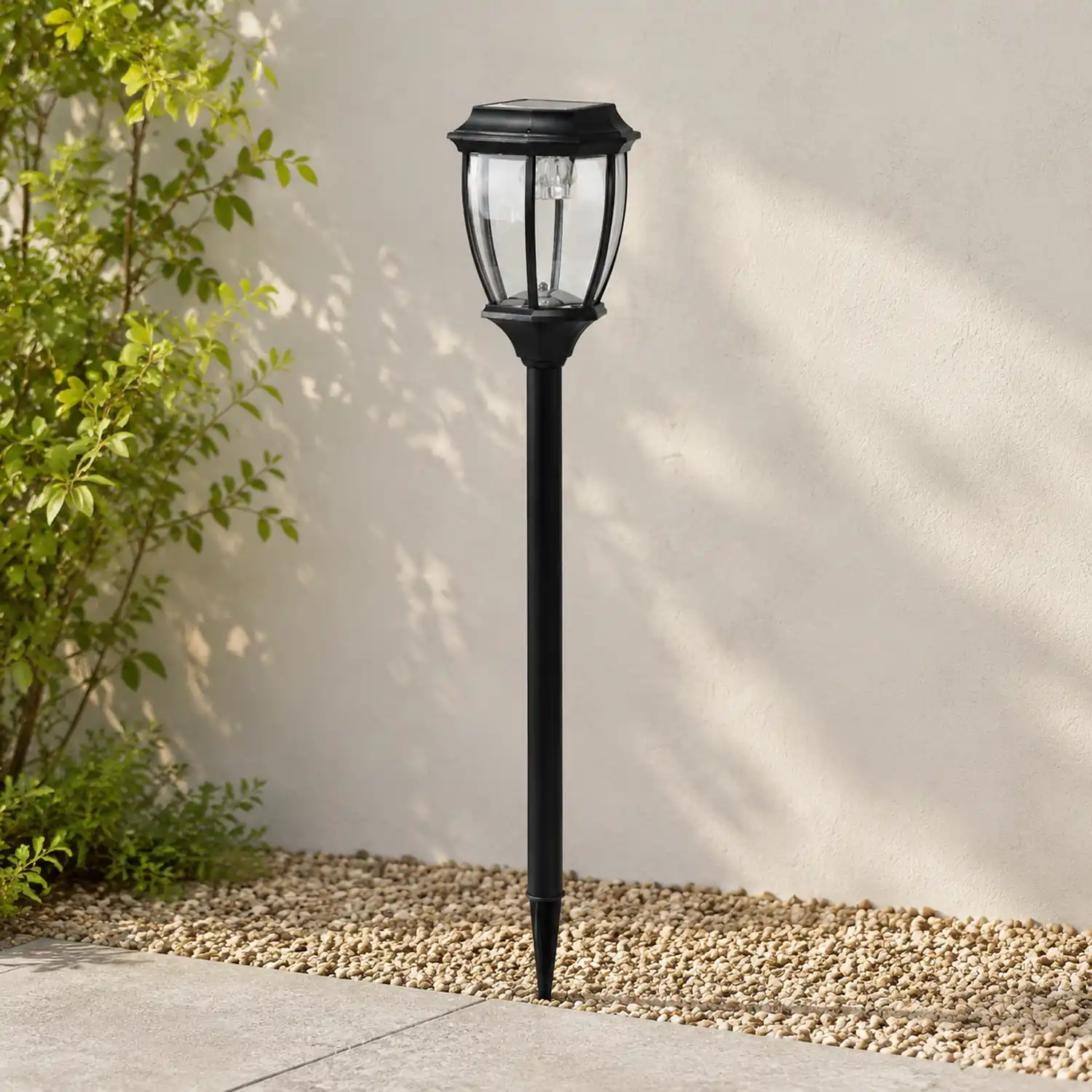 Pena Außen-Pollerleuchte Solarenergie, 2 Farben, 84CM lang - Lumpaz