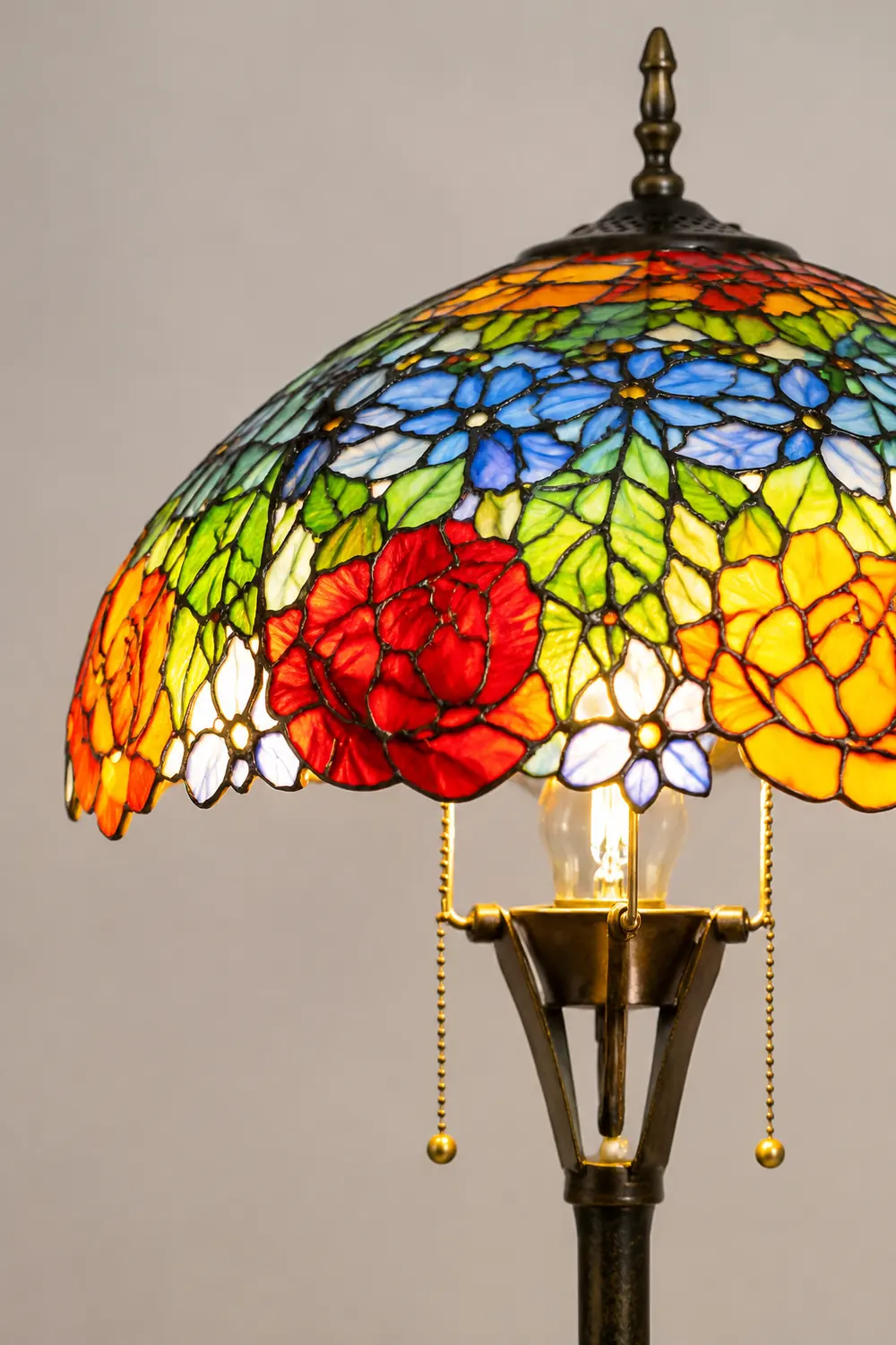 Alessio Trauben Stehlampe, Metall, 165CM Lang - Lumpaz