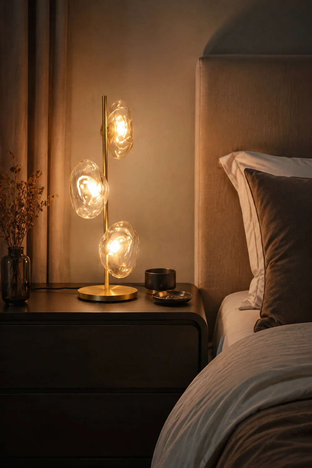 Byres Tischlampe, 4 Farben - Lumpaz