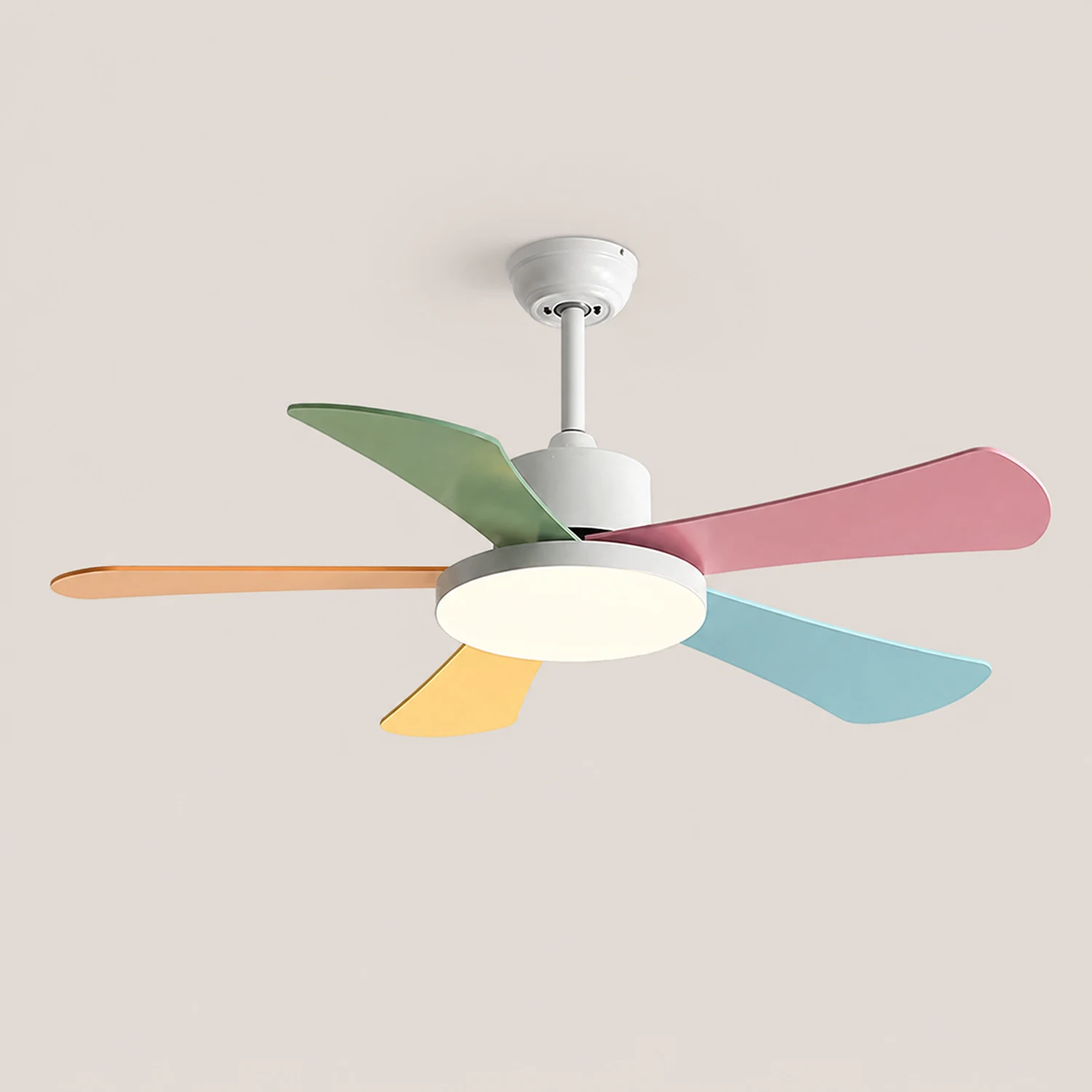 Morandi Bunte Deckenventilator mit Beleuchtung, ∅105CM - Lumpaz