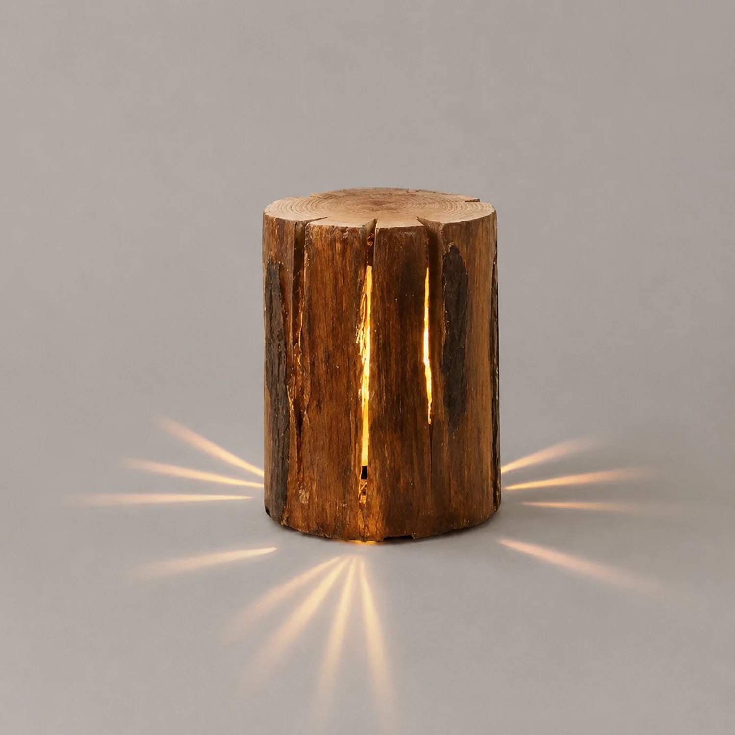 Orr Außenstehleuchte Holz, 26/34/44CM Lang - Lumpaz