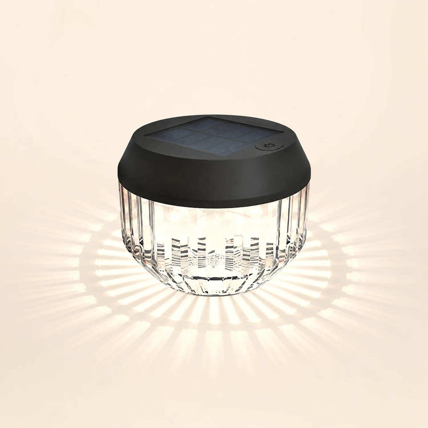 Orr Tischlampe Außenbereich Solar  2 Stück, ∅11CM - Lumpaz