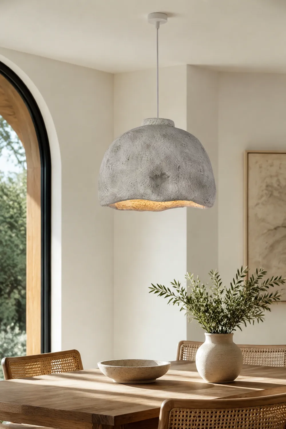 Cairns Pendelleuchte, 2 Farben, ∅35/45/60CM - Lumpaz