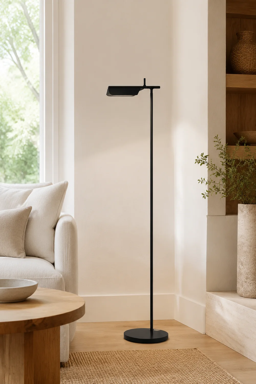 Edge Minimalistische Rechtwinklige Stehlampe, 150CM Lang - Lumpaz