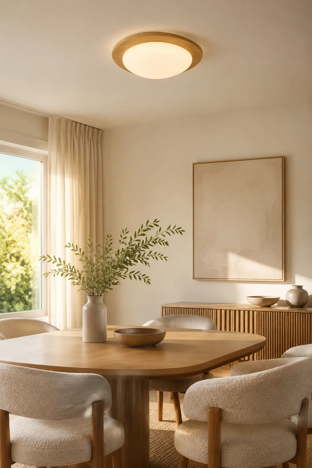 Quinn Deckenleuchte, 2 Farben, ∅ 30CM/47CM/57CM - Lumpaz