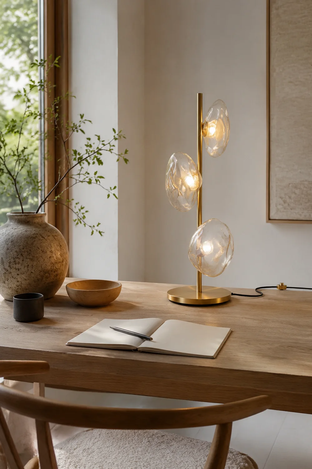 Byres Tischlampe, 4 Farben - Lumpaz