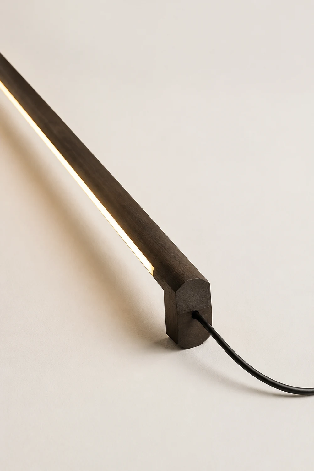 Ozawa Lineare Stehlampe, Holz & Acryl, 3 Farben, 119CM Lang - Lumpaz