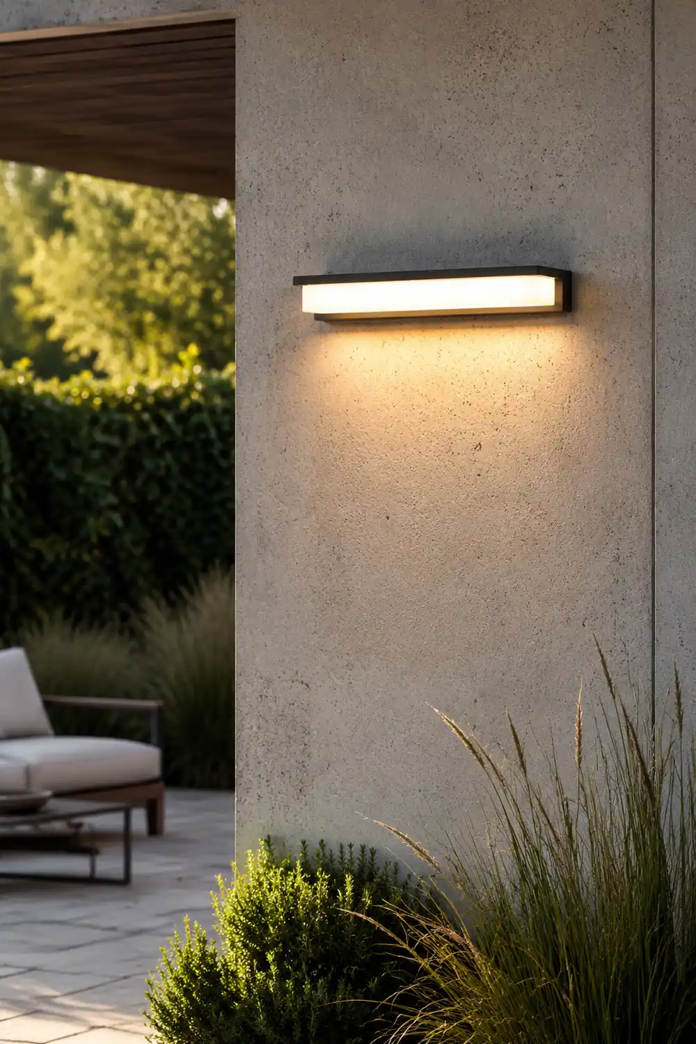 Orr Außenwandleuchte Solar, 18/32/60CM Lang - Lumpaz