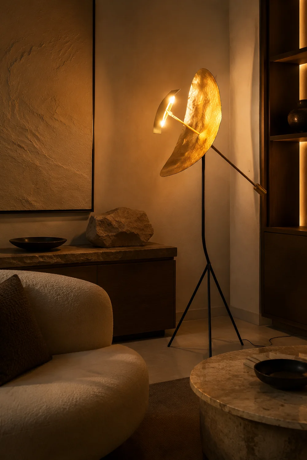 Salgado Stativ Reflektion Stehlampe - Lumpaz