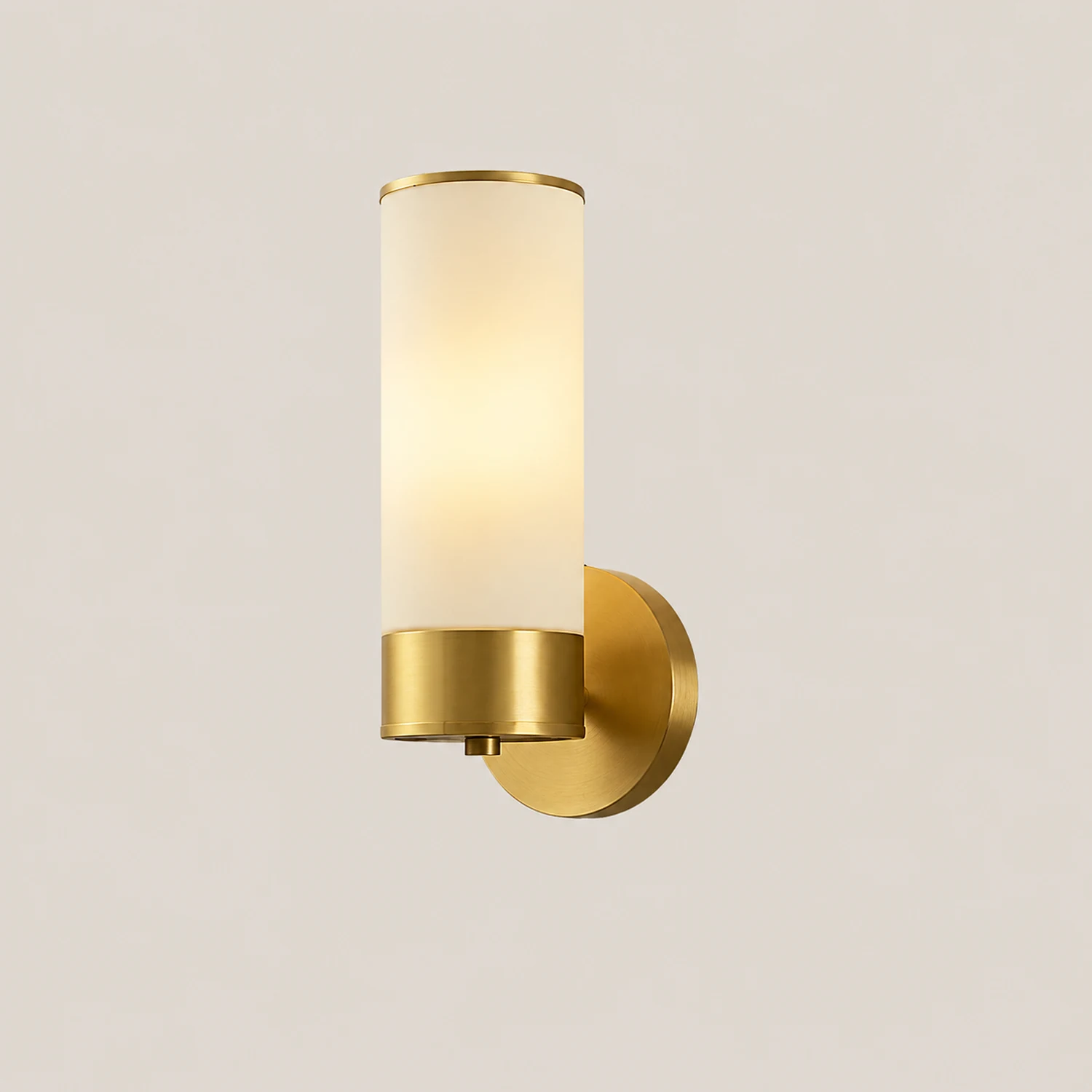 Leigh Zylinderspiegel Front Vanity Wandleuchte, 1/2-flammig, 22/39CM Lang - Lumpaz