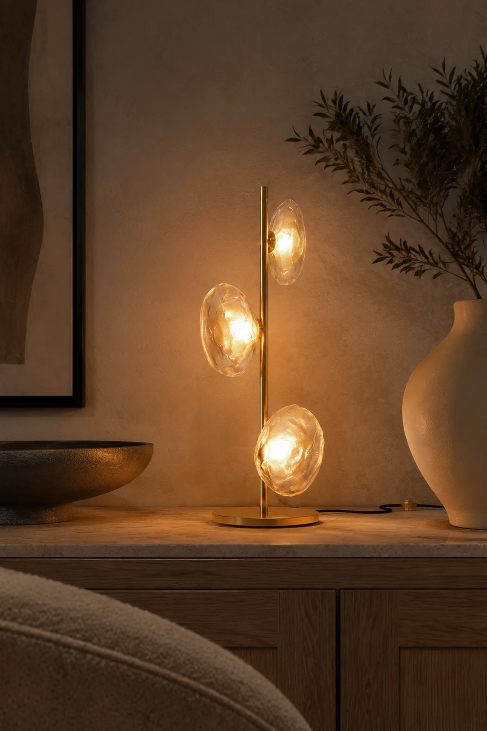 Byres Tischlampe, 4 Farben - Lumpaz