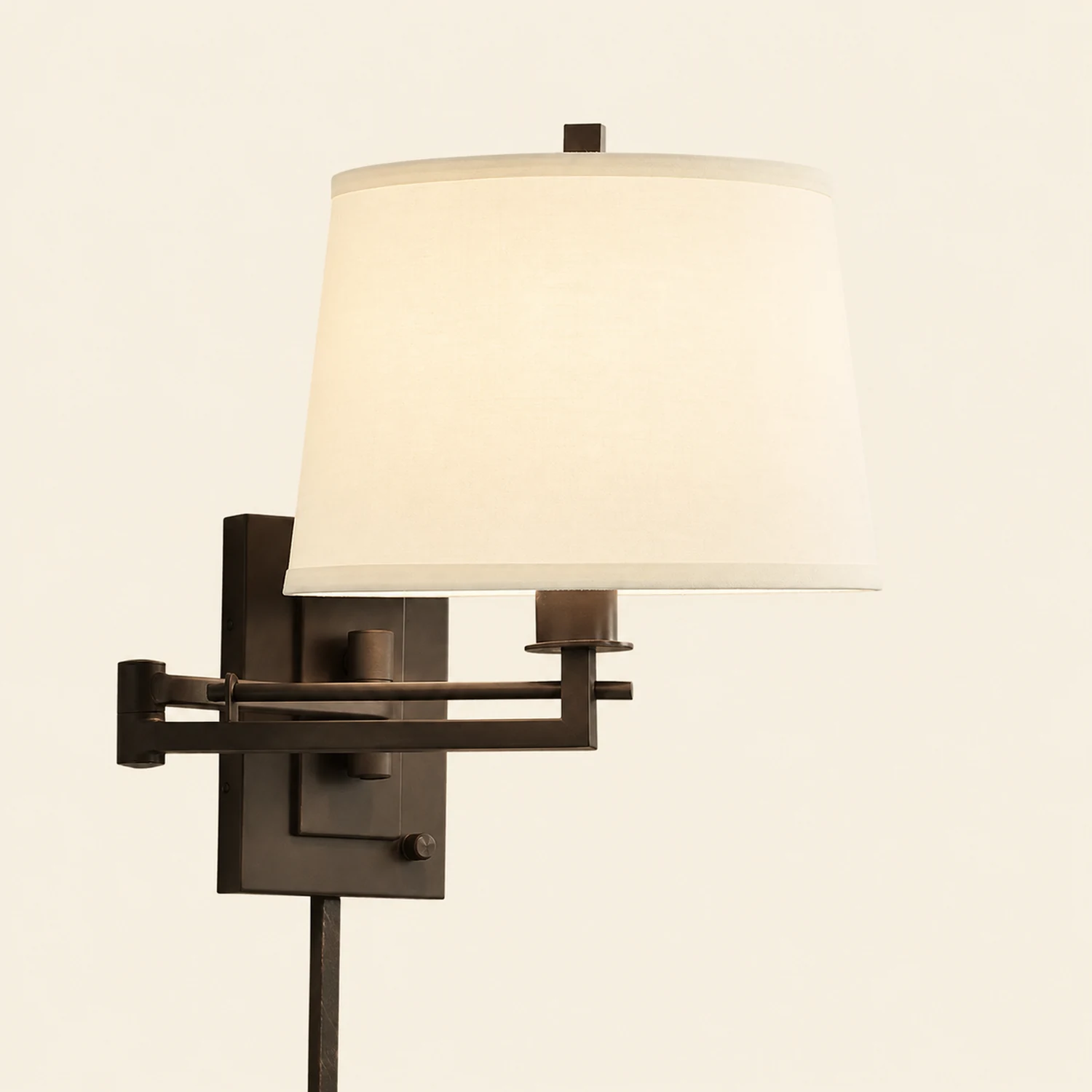 Eyrn Bronze Steckbare Verstellbare Wandlampe, ∅30CM - Lumpaz