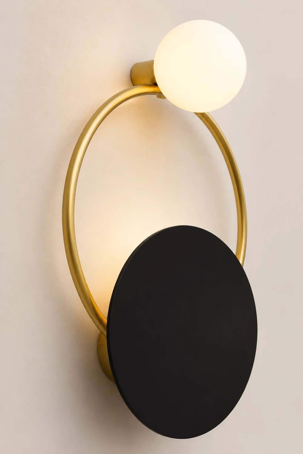 Emyr Dreifache Ringe Wandleuchte, 45CM Lang - Lumpaz