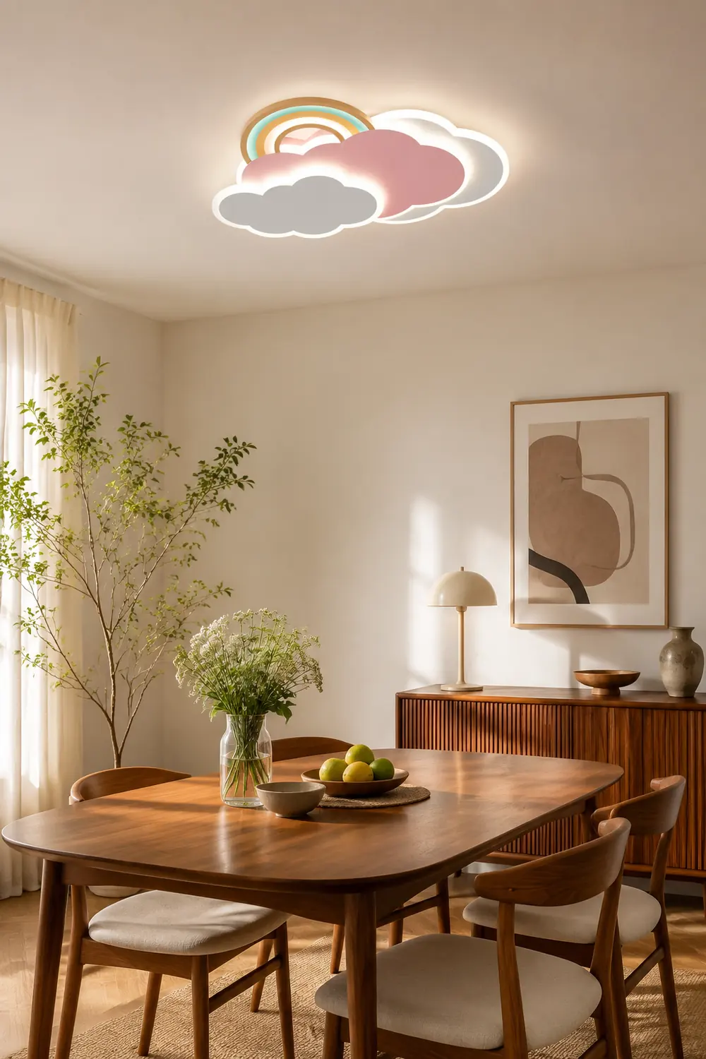 Minori Deckenleuchte Wolkenförmig, 51CM Lang - Lumpaz