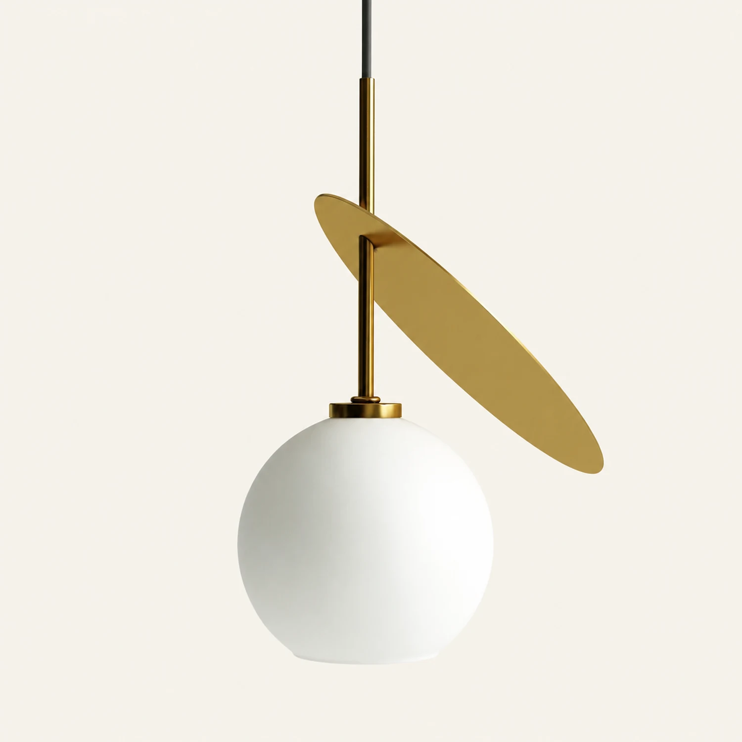 Valentina Kirsche Pendelleuchte, Metall & Glas, 3 Farben, ∅25/50CM - Lumpaz