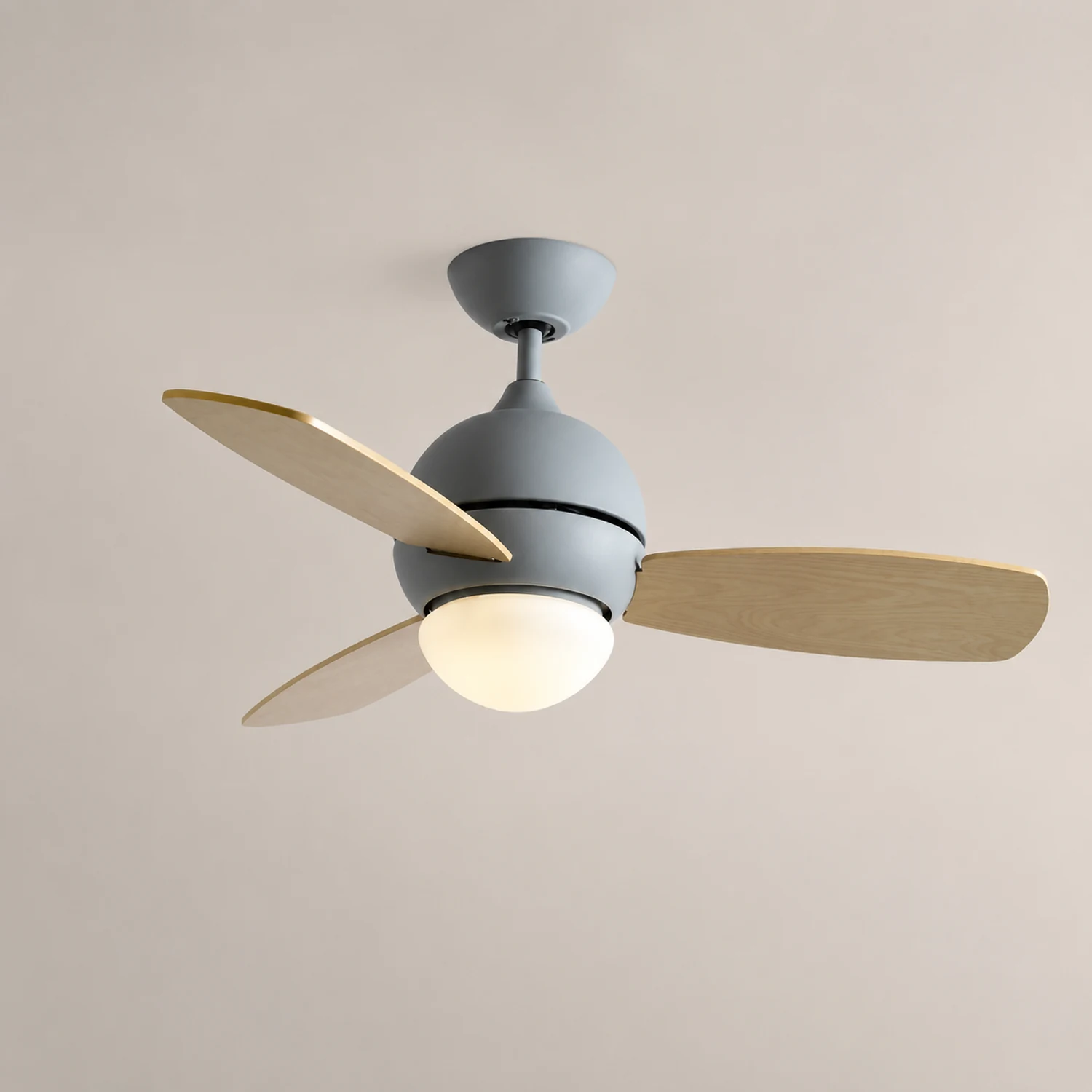 Morandi Bunte 3-Blatt-Deckenventilator mit Beleuchtung, 6 Farbe, ∅92CM - Lumpaz