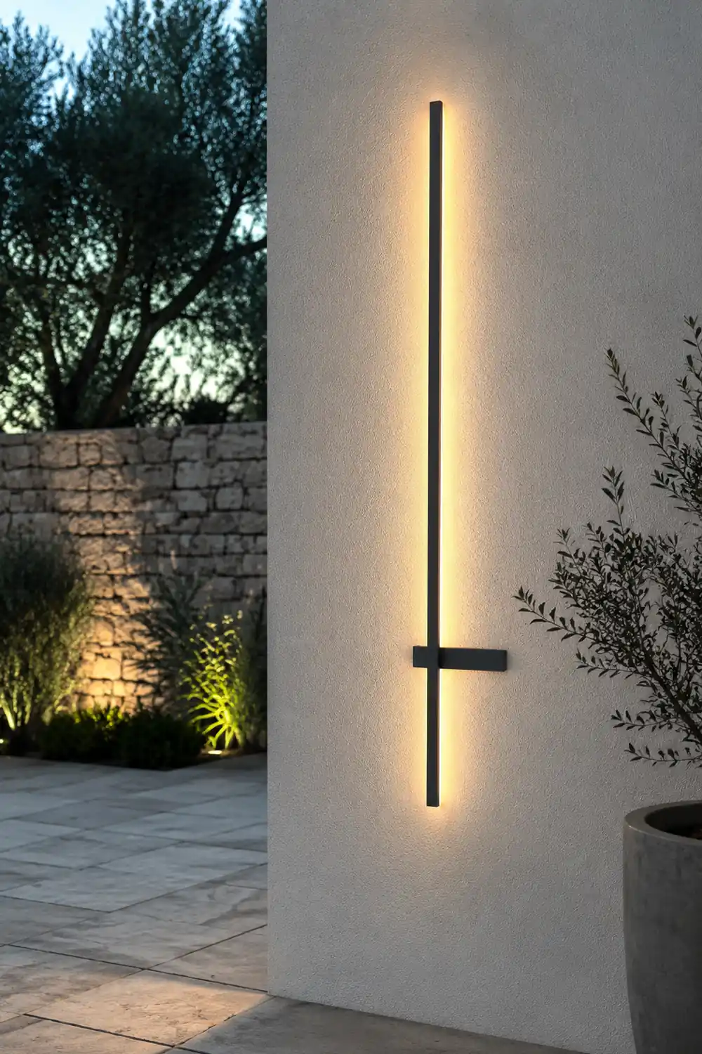 Edge Außenwandleuchte, Duo-Linear, 60/90/120/150CM Lang - Lumpaz