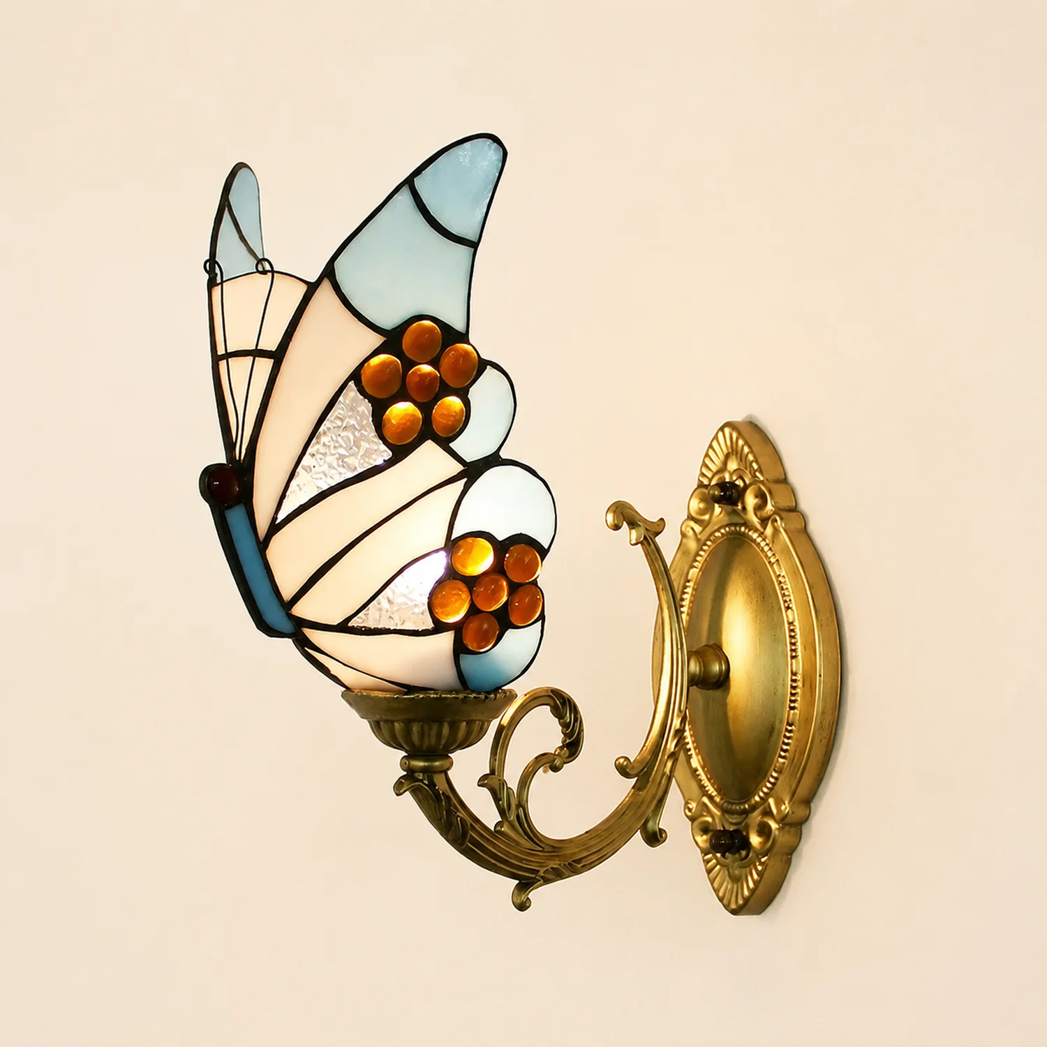 Kady Schmetterling Wandleuchte, 1/2/3-flammig, 4 Farben - Lumpaz
