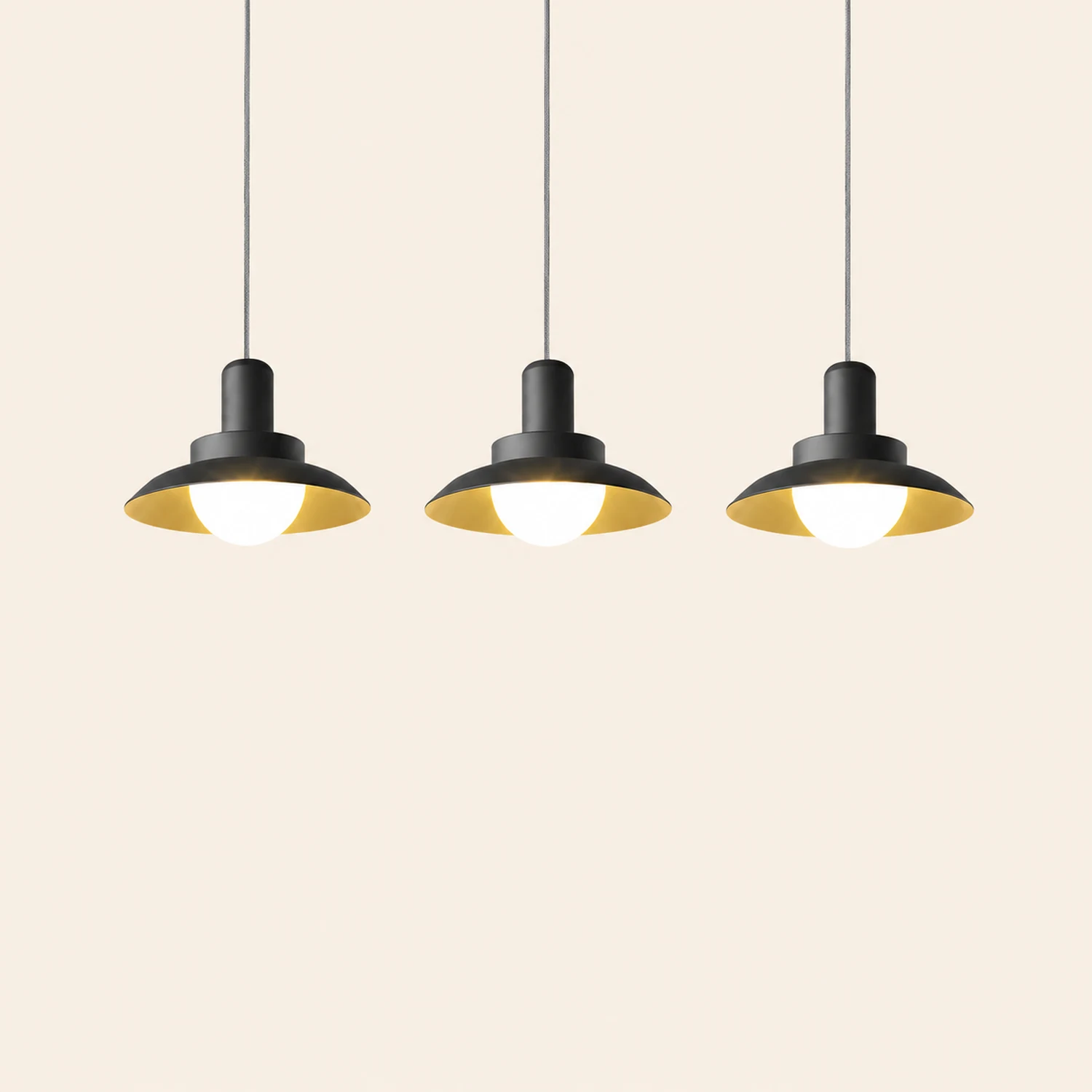 Carins Außenpendelleuchte, 2 Farben, ∅20/39/45CM - Lumpaz