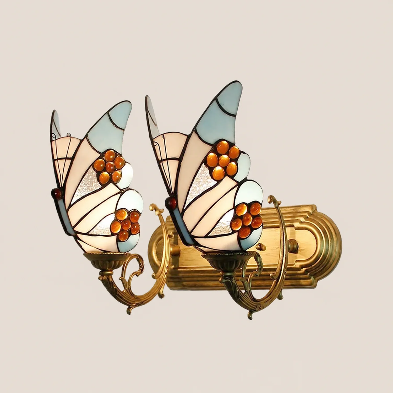 Kady Schmetterling Wandleuchte, 1/2/3-flammig, 4 Farben - Lumpaz