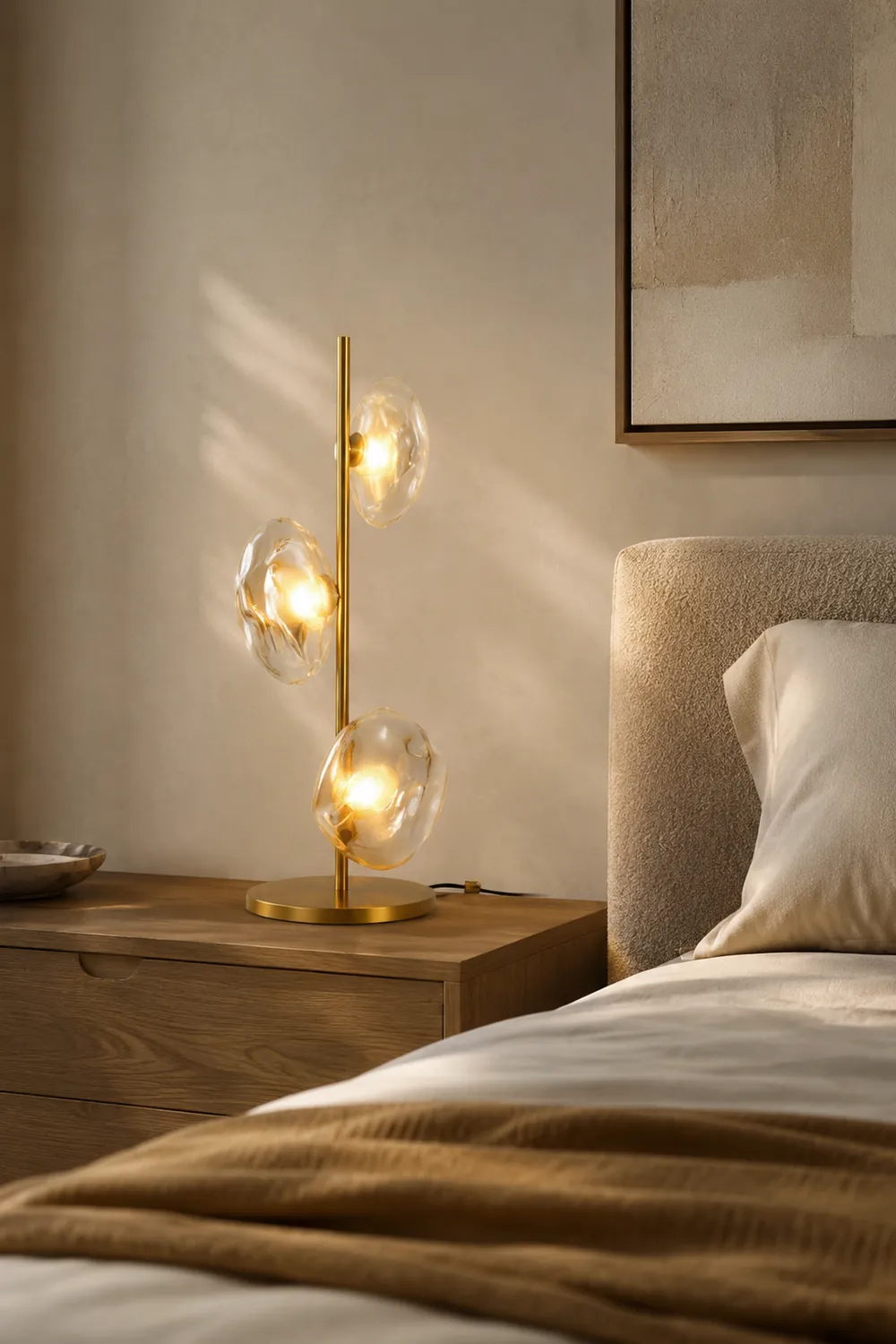 Byres Tischlampe, 4 Farben - Lumpaz