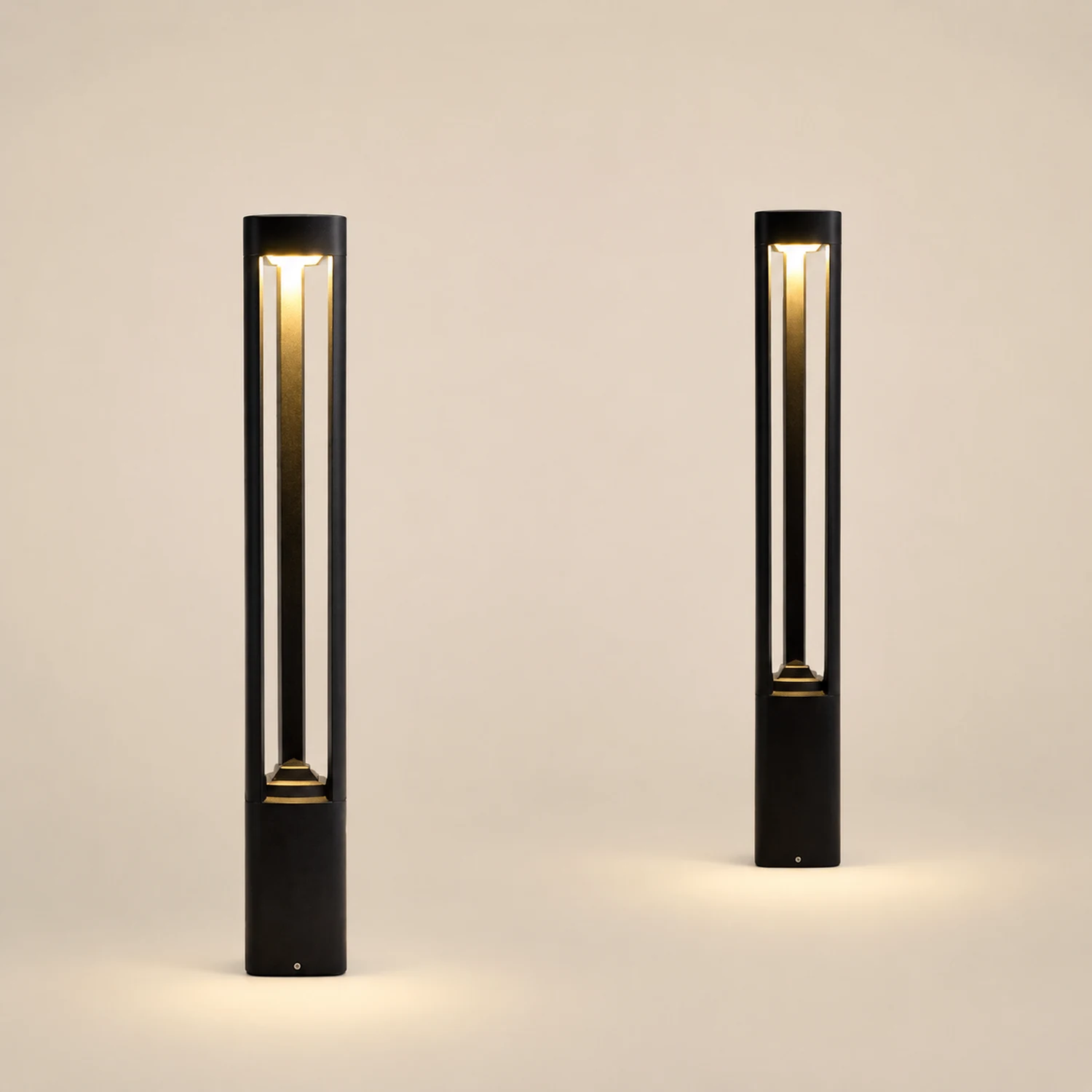 Pena Außen-Wegeleuchte Minimalistisch, Solar, 30/60/90CM - Lumpaz