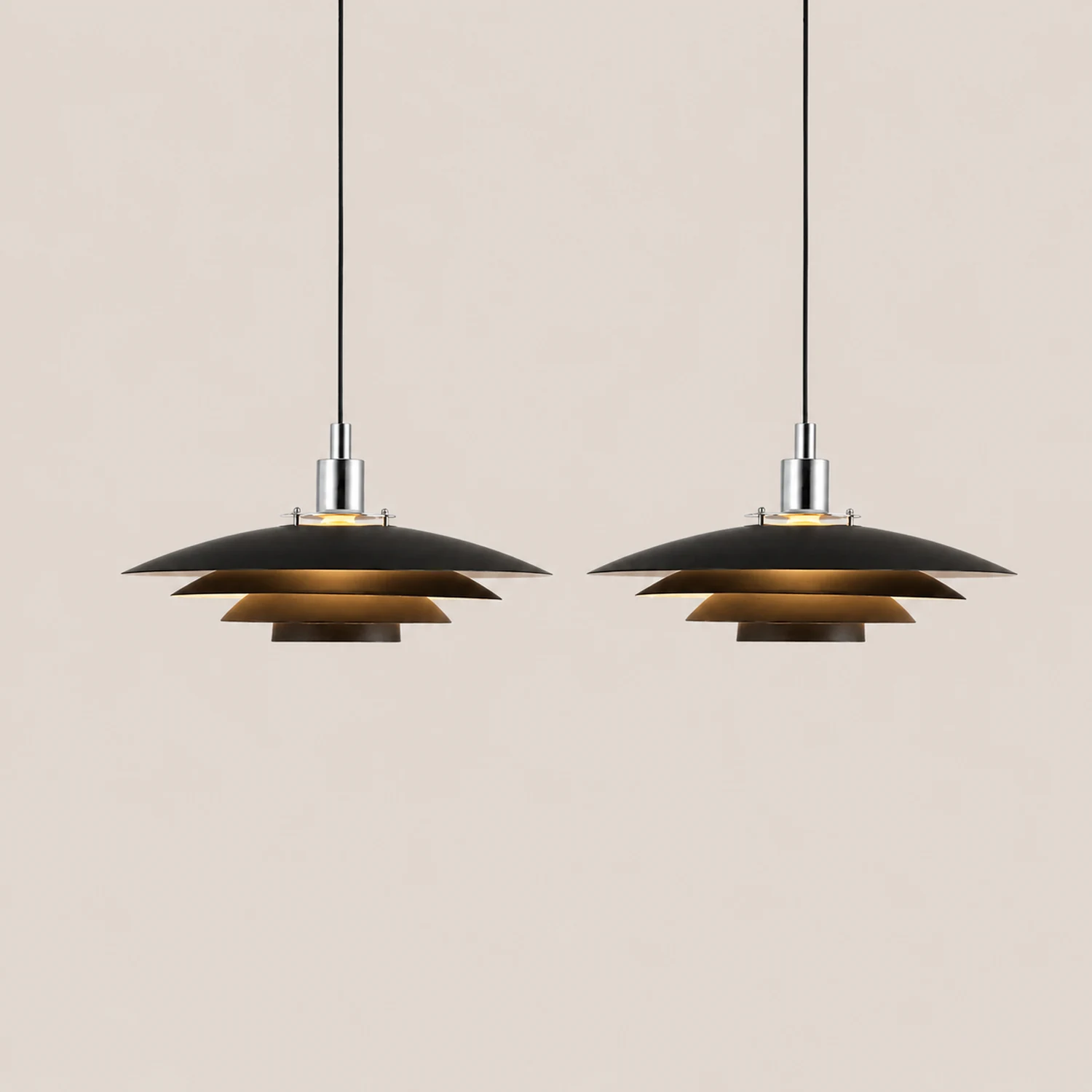 Morandi Pendelleuchte, 2 Farben, ∅38CM - Lumpaz