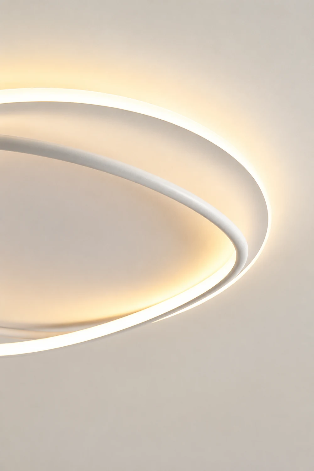 Quinn Deckenleuchte,Duo-Ring, 2 Farben, ∅41CM/50CM - Lumpaz