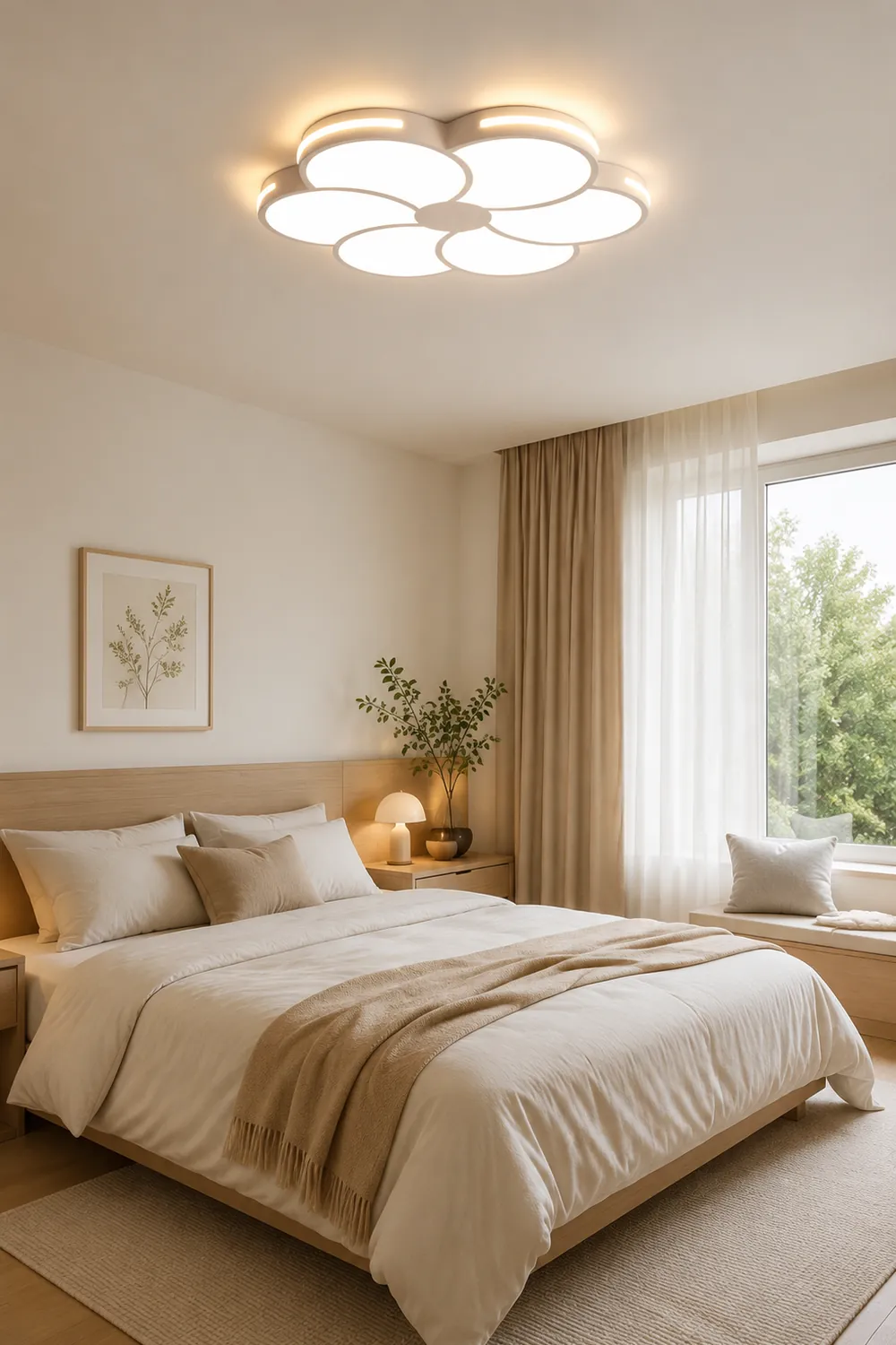 Hana Deckenleuchte Blumenförmig, 40CM/60CM/80CM/100CM Lang - Lumpaz