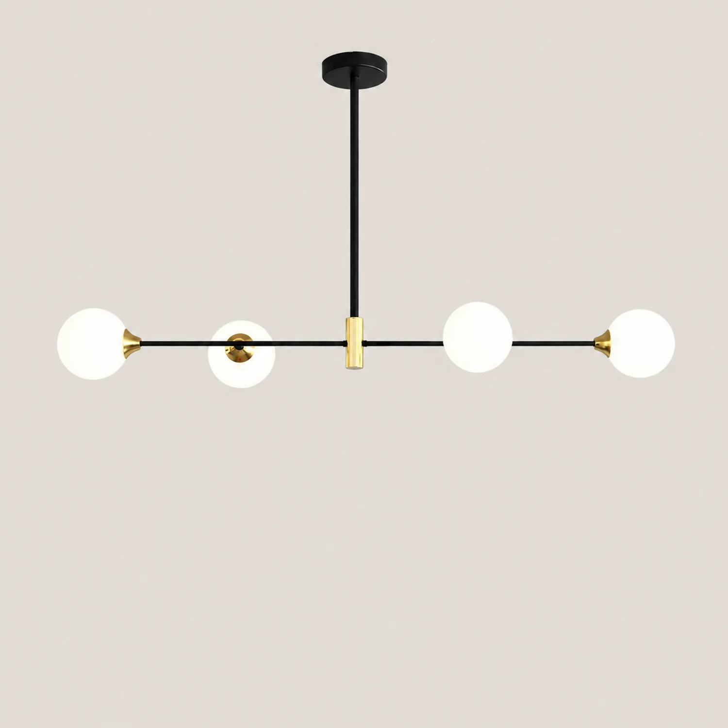 Valentina Pendelleuchte,2 Stile, 3/4-flammig,100CM Lang - Lumpaz