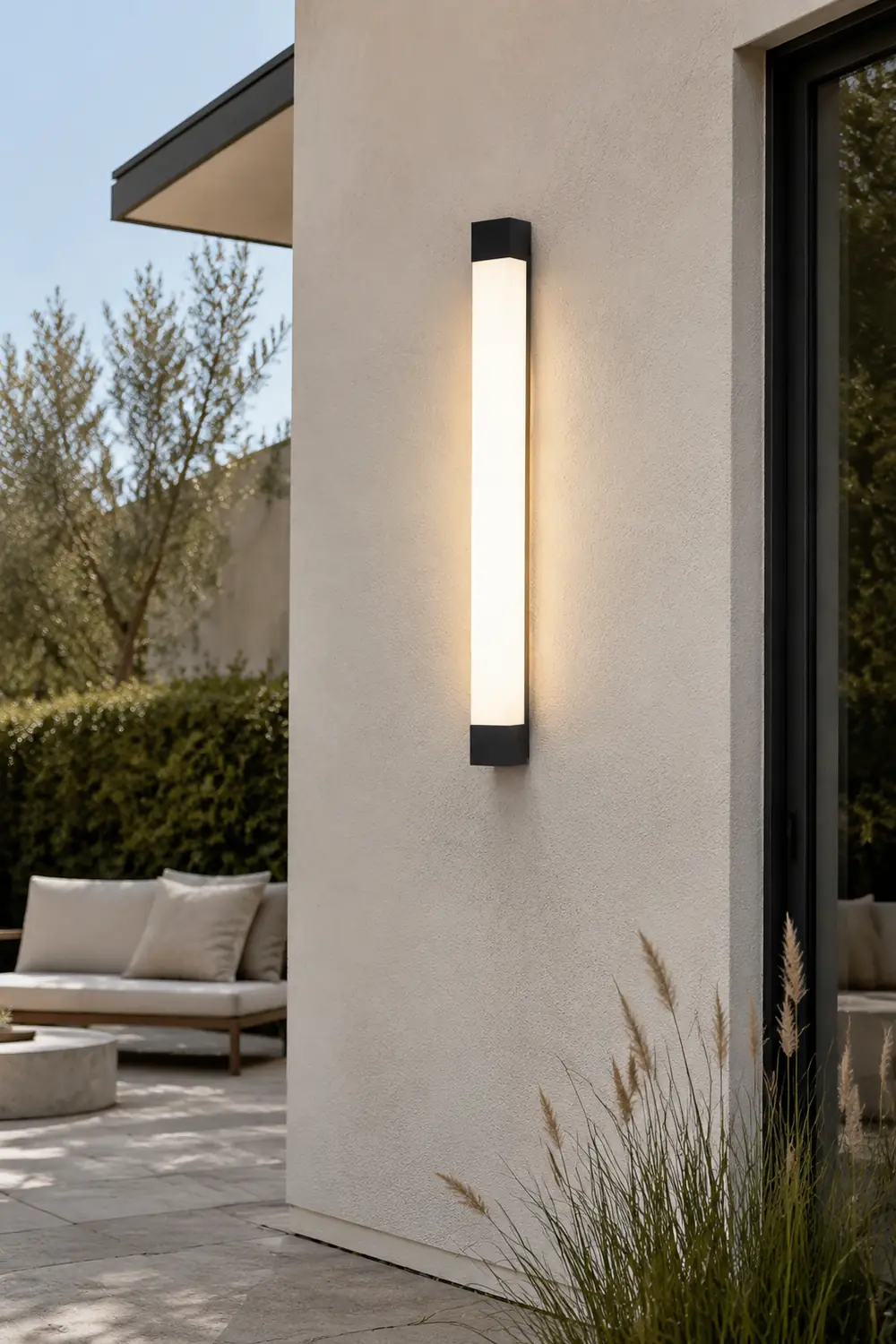 Orr Lineare Wandleuchte, Außen, 45/60/90CM Lang - Lumpaz