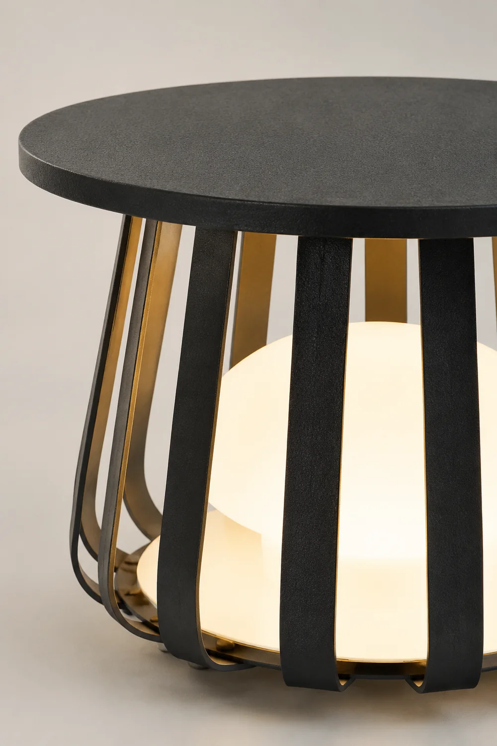 Orr Außenstehleuchte /mit Tisch, Solar, 2 Stile, Höhe 45/55CM - Lumpaz
