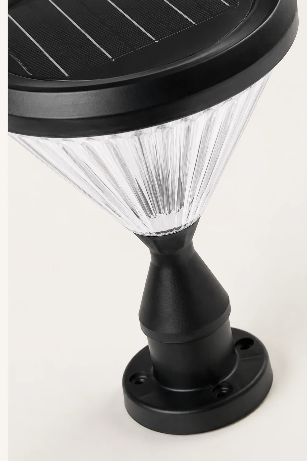 Riley Außensockelleuchte Diamantform, Solar, 33CM Lang - Lumpaz