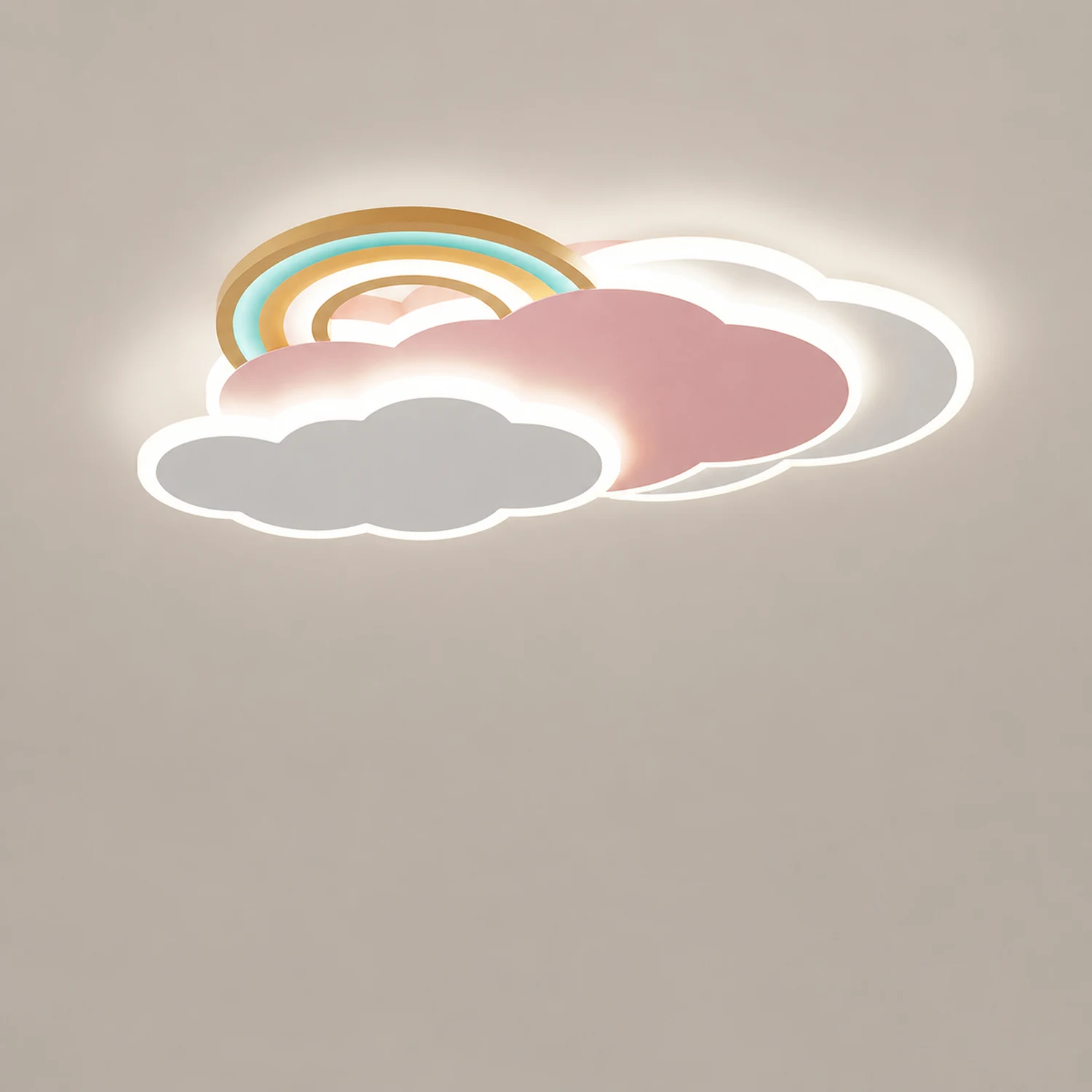 Minori Deckenleuchte Wolkenförmig, 51CM Lang - Lumpaz