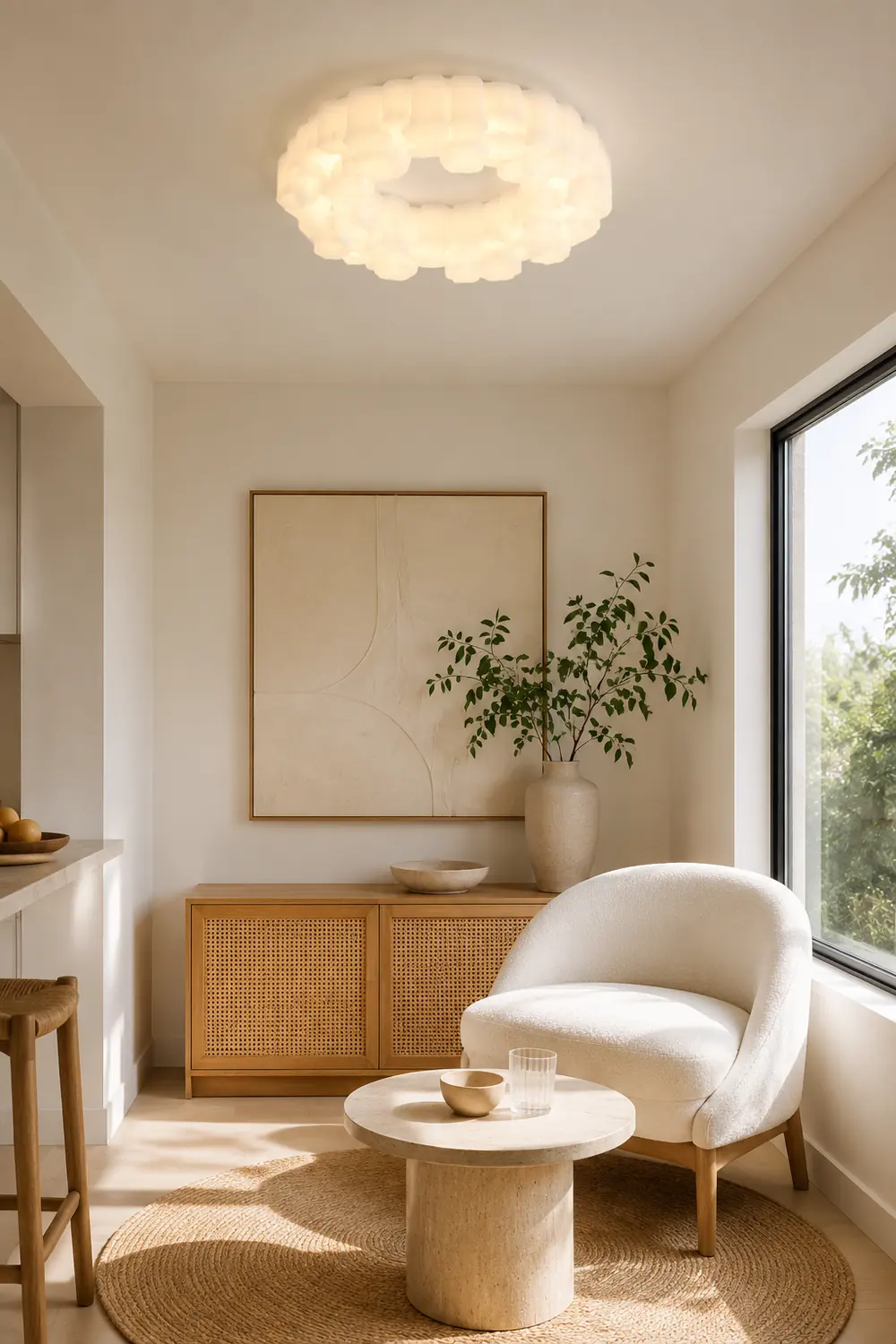 Quinn Bienenwabe Deckenleuchte, ∅68CM - Lumpaz